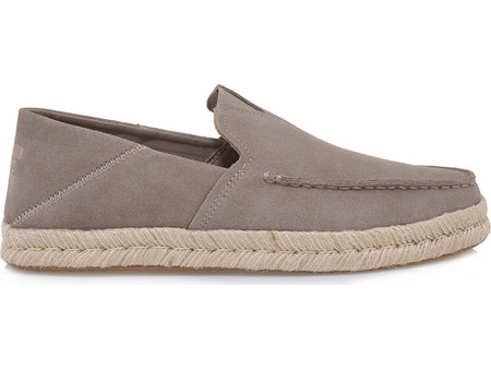 TOMS ΕΣΠΑΝΤΡΙΓΙΕΣ W521H8611547 - ΠΟΥΡΟ ΚΑΣΤΟΡΙ 10020865 / ALONSO LOAFER ROPE-TAUPE_DUNE SUEDE MN ALONSO ESP
