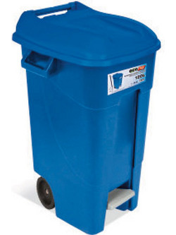 TAYG ECO Κάδος 120L με Πεντάλ και Ρόδες