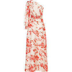 Rinascimento Midi Φόρεμα Floral Κόκκινο