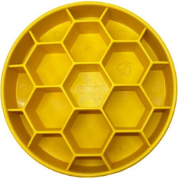 SodaPup Honeycomb Μπολ Αργής Σίτισης Σκύλου - Διαδραστικό Slow Feeder Κίτρινο