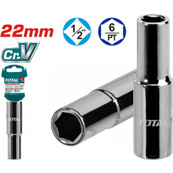 TOTAL THTST12223L ΚΑΡΥΔΑΚΙ ΕΞΑΓΩΝΟ ΜΑΚΡΙ 1/2" 22mm