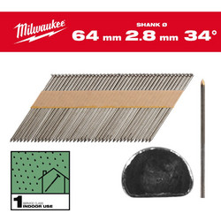 ΚΑΡΦΙΑ D 34 2.8/63mm ΛΕΙΟ 2200τμχ MW