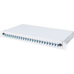 SPLICE BOX ΜΕΤΑΛΛΙΚΟ 19' 24xLC Duplex Singlemode Complete (DN-96332/9)