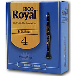 DAddario Woodwinds RICO ROYAL Καλάμια Κλαρινέτου Bb Νο.4 (1 τεμ.)