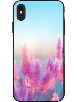 Sonique Sunset in Eden Series Pampas Ether Back Cover (iPhone XS Max)