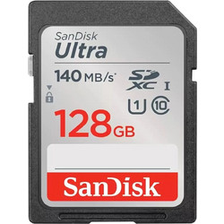 Sandisk Ultra SDXC 128GB Class 10 U1 UHS-I 140MB/s