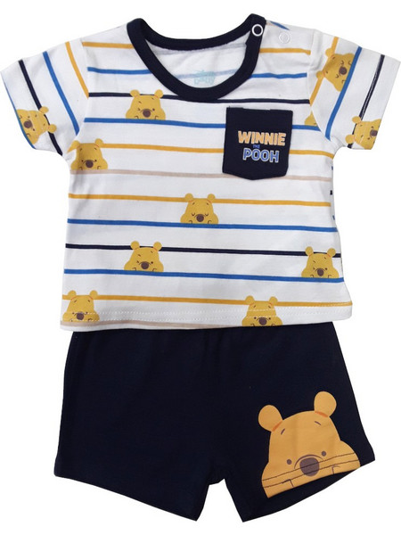 Μπλουζάκι με Σορτσάκι Pooh Navy 80102270001