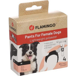 Flamingo Πάνα Εσώρουχο Περιόδου Σκύλου Πλενόμενη Medium 32-39cm