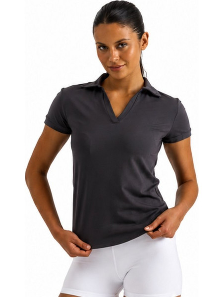 Comfort Poloshirt Lismina 3805 Anthracite