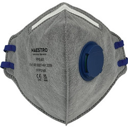PPE4X ΜΑΣΚΑ ΜΙΑΣ ΧΡΗΣΗΣ ΜΕ ΣΩΜΑ ΕΝΕΡΓΟΥ ΑΝΘΡΑΚΑ ΚΑΙ ΦΙΛΤΡΟ (FFP2)
