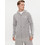 Adidas Essentials 3-Stripes Ανδρική Ζακέτα Fleece με Κουκούλα και Φερμουάρ Γκρι IJ6479