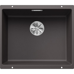 Blanco Subline 500-U Υποκαθήμενος Νεροχύτης Γρανίτη Rock Grey 53x46cm