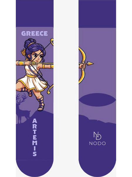 Βαμβακερή Παιδική Κάλτσα με Σχέδια ARTEMIS NODO
