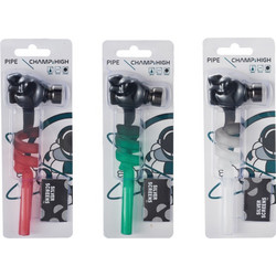 Champ High Skull Head Glass Pipe 14cm