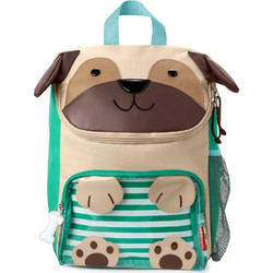Skip Hop Zoo Pug Σχολική Τσάντα Πλάτης Νηπιαγωγείου Καφέ 9K481310