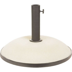 Βάση Ομπρέλας 01-02-124 Με Σωλήνα 35kg White-Black