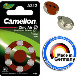 Camelion Zinc Air 312 6τμχ