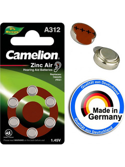 Camelion Zinc Air 312 6τμχ