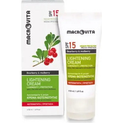 Macrovita Λευκαντική Κρέμα SPF15 50ml