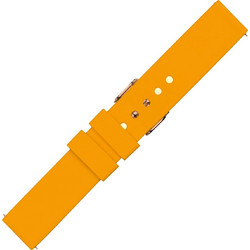 Λουράκι Σιλικόνης για Smartwatch 8874 16mm Κίτρινο