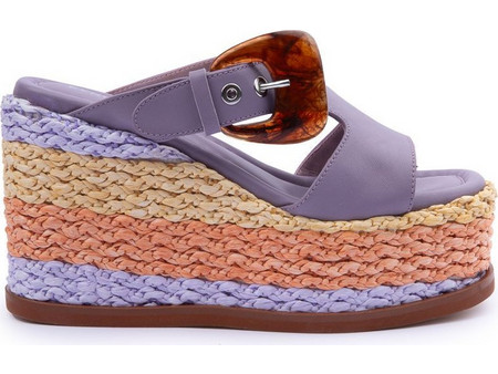 PLATFORM LEA. KENNETH COLE PURPLE