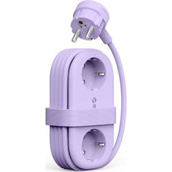 Orico AP3 65W GaN 6in1 Power Strip 2x AC + 2x USB-A + 2x USB-C - Purple