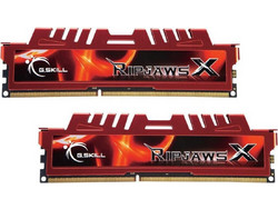 G.Skill RipjawsX 16GB (2X8GB) DDR3 RAM 1600MHz Red