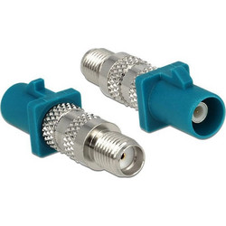 DeLock Μετατροπέας SMA male σε female Μπλε 1τμχ 88932