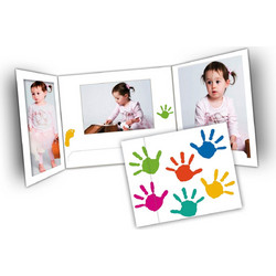 1x25 Daiber Hands 13x18 cm Portrait Folders for Children