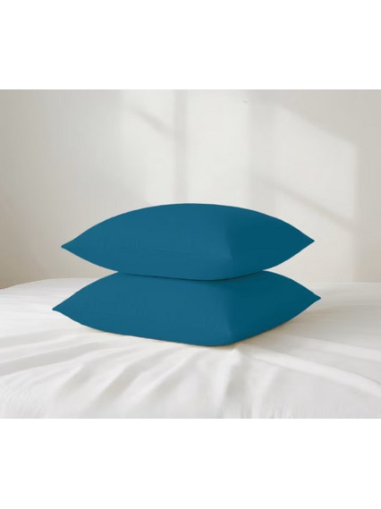 Μαξιλαροθήκες Μονόχρωμες Σχ.Rainbow 52x72cm poly/cotton 144 Κλωστών Emerald Flamingo