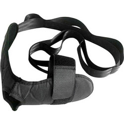 Ελαστικός ιμάντας για ασκήσεις Pilates/Yoga GYM-0022, 110cm, μαύρος