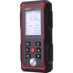 UNI-T ψηφιακός μετρητής πάχους υπερήχων UT345A, 2000mAh, mm/in