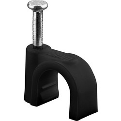 GOOBAY ρόκα στήριξης καλωδίων 64681, 8mm, μαύρο, 100τμχ