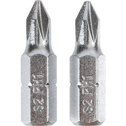 DELI σετ μύτες κατσαβιδιού DL251001, μαγνητικές, PH1x25mm, 2τμχ