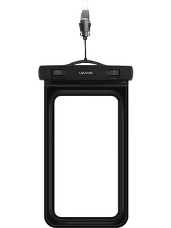 USAMS αδιάβροχη θήκη smartphone US-YD011, έως 7" IPX8, μαύρη