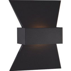 Φωτιστικό Επίτοιχο Aca ZD81166LEDBK ELEGANT Μαύρο Ματ (Black Mat) 3000K