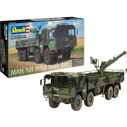 Revell Military Truck MAN 10t Milgl 8x8 Μοντέλο Φορτηγού 1:35 245τμχ