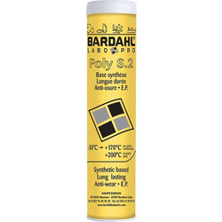 Bardahl Poly S2 EP Synthetic Grease Συνθετικό Γράσο Πολυουρίας Μεγάλης Διάρκειας -30C + 170C (200C max) 400g