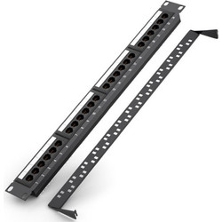 Patch panel 24 θυρών UTP CAT5e 1U
