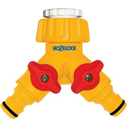 Σύνδεσμος Hozelock Διπλός 3/4" & 1/2" με Διακόπτη 100-000-709