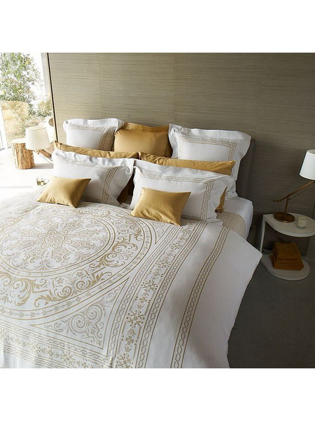 Celso De Lemos Κλινοσκεπάσματα Versailles Jacquard - Miel(800) Μαξιλαροθήκη 50x75 εκ