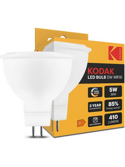 KODAK Max Λαμπτήρας LED Spot 5W MR16 100 4000K 410lm