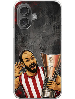 Θήκη Kings of Europe Legends - Kill Bill iPhone 16 Plus Flexible TPU (Διάφανη Σιλικόνη)