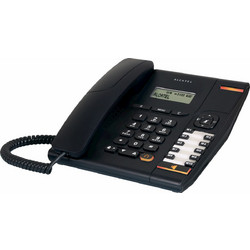 Alcatel Temporis 580 Ενσύρματο Τηλέφωνο με Ανοιχτή Ακρόαση Μαύρο