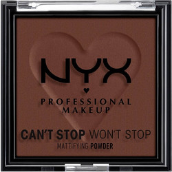 Nyx Can't Stop Won't Stop Matte 10 Rich Pressed Powder 6gr