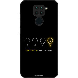 Sonique Men's Edition Back Cover (Xiaomi Redmi Note 9) με Σχέδιο «Ideas»