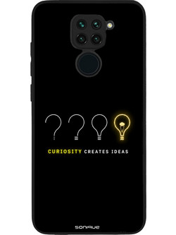 Sonique Men's Edition Back Cover (Xiaomi Redmi Note 9) με Σχέδιο «Ideas»