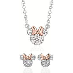 Κολιέ και Σκουλαρίκια Disney Minnie Mouse SF00893SZWL.CS