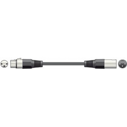 Qtx 190.081UK Καλώδιο σύνδεσης XLR θηλυκό - XLR αρσενικό 3.0m (Τεμάχιο)
