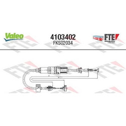 VALEO 4103402 - FKS02034 VALEO ΝΤΙΖΑ ΣΥΜΠΛΕΚΤΗ